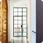 Puertas acristaladas interiores